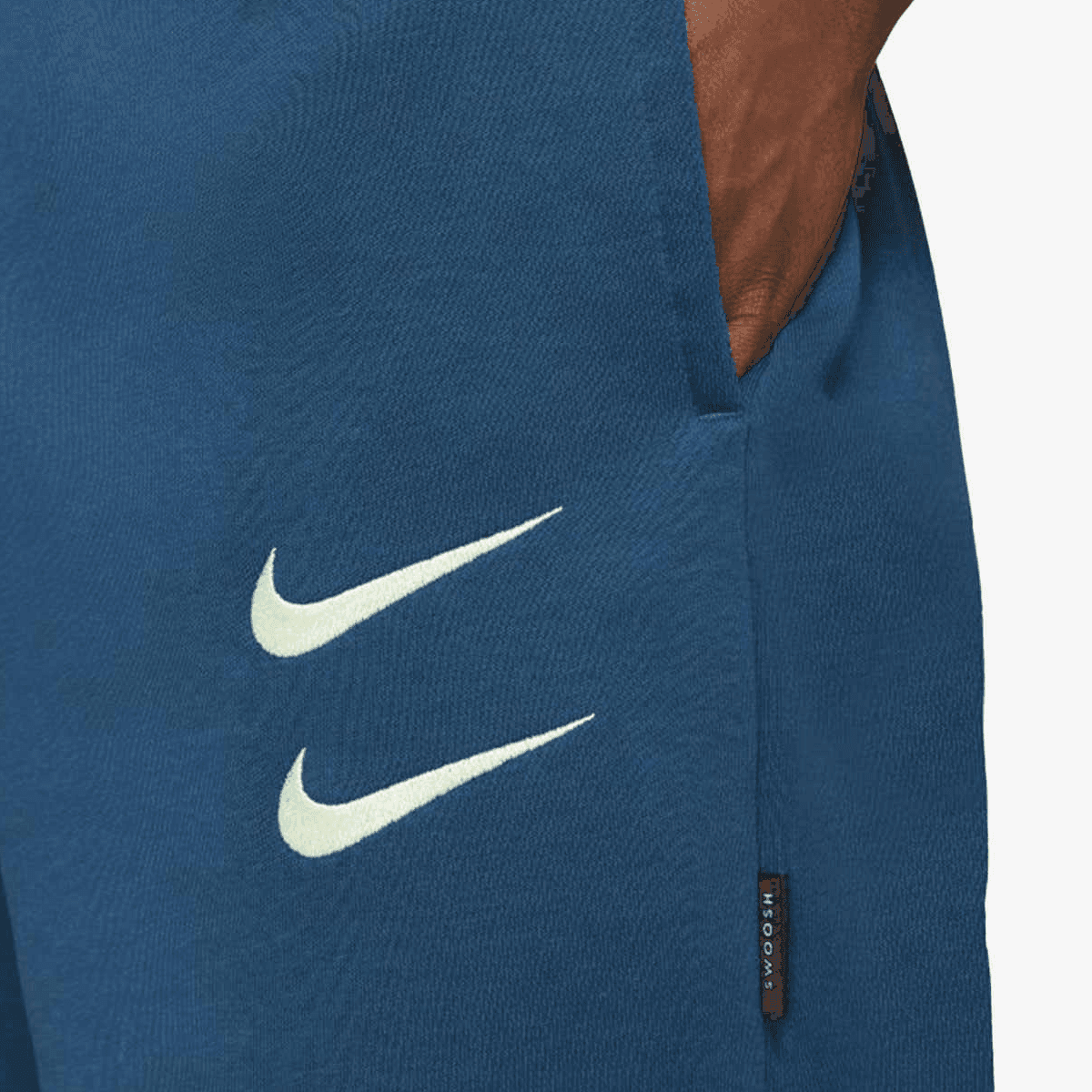 Шорты Nike Swoosh French Terry Short Peacock Green - изображение 4