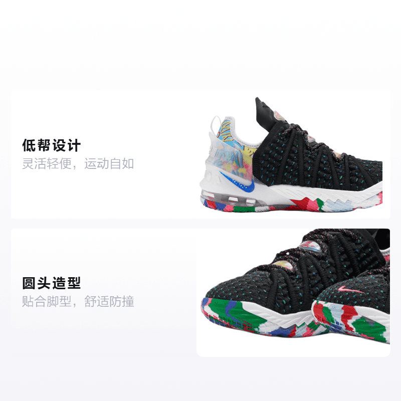 Кроссовки для баскетбола Nike Lebron 18 James Gang - изображение 2