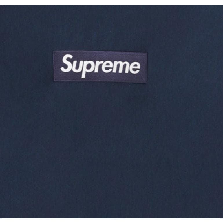 Худи Supreme FW18 Box Logo Crewneck Navy - изображение 4