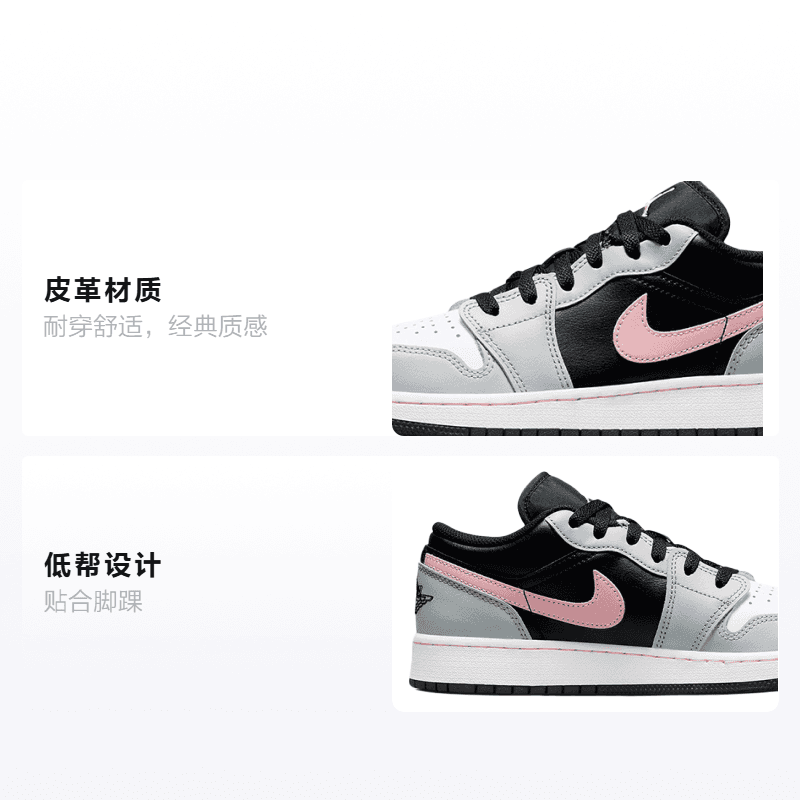 Кроссовки для баскетбола Jordan Air Jordan 1 Low GS - изображение 2