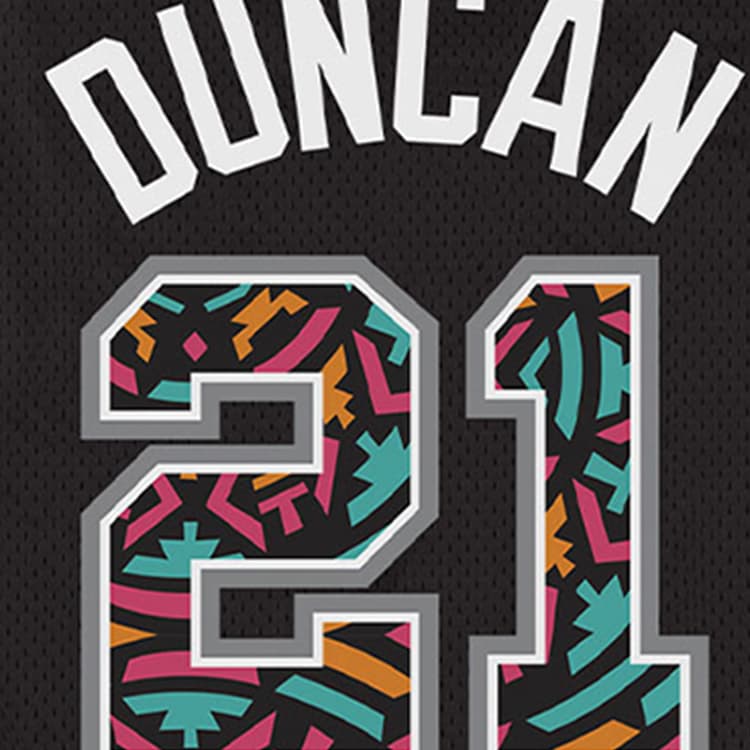 Баскетбольная майка Mitchell Ness NBA 03-04 21 - изображение 3