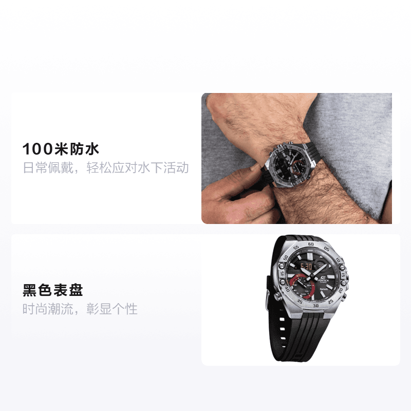 Часы Casio EDIFICE ECB-10P-1AEF - изображение 2
