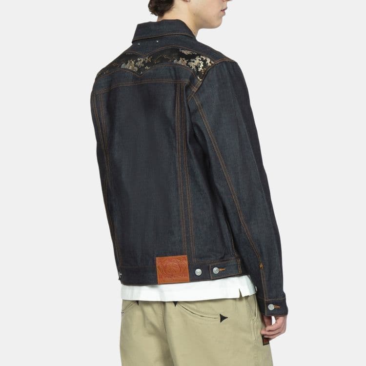 Джинсовая куртка EVISU SS23 Logo - изображение 4
