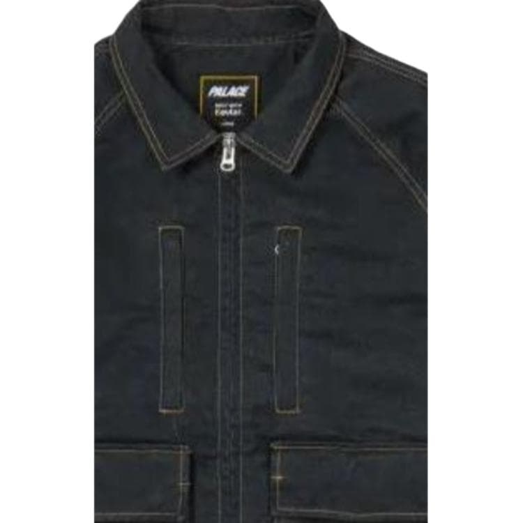 Джинсовая куртка Palace Kevlar Denim Bomber Indigo - изображение 12