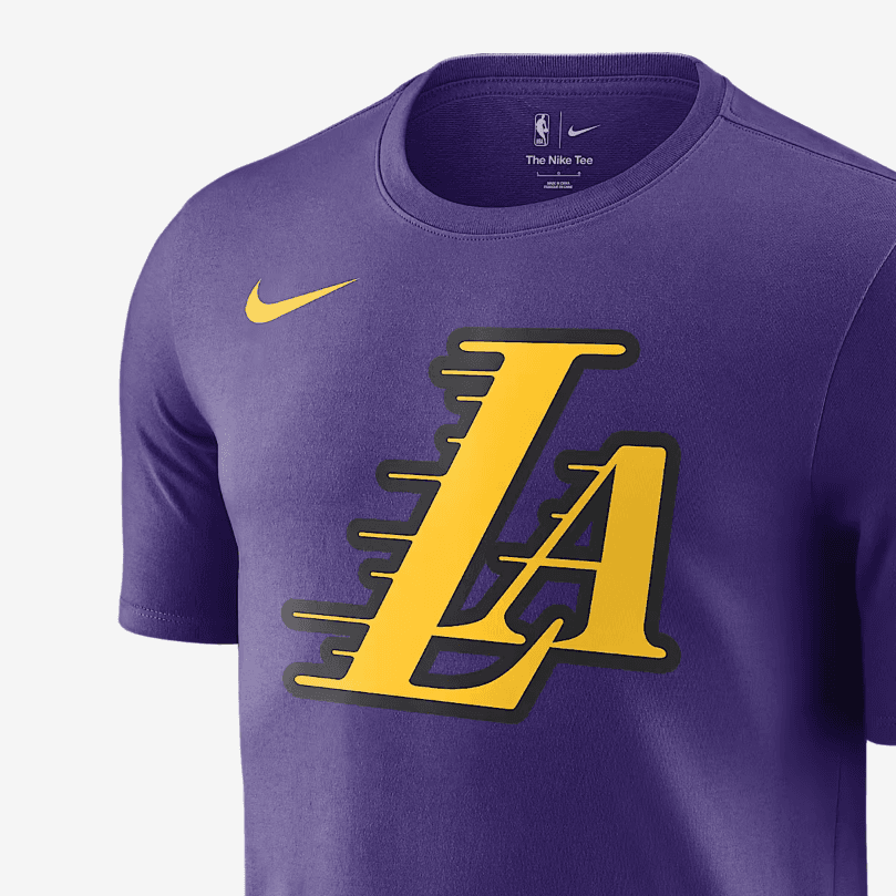 Футболка Nike x NBA Los Angeles Lakers City Edition T-Shirt - изображение 4