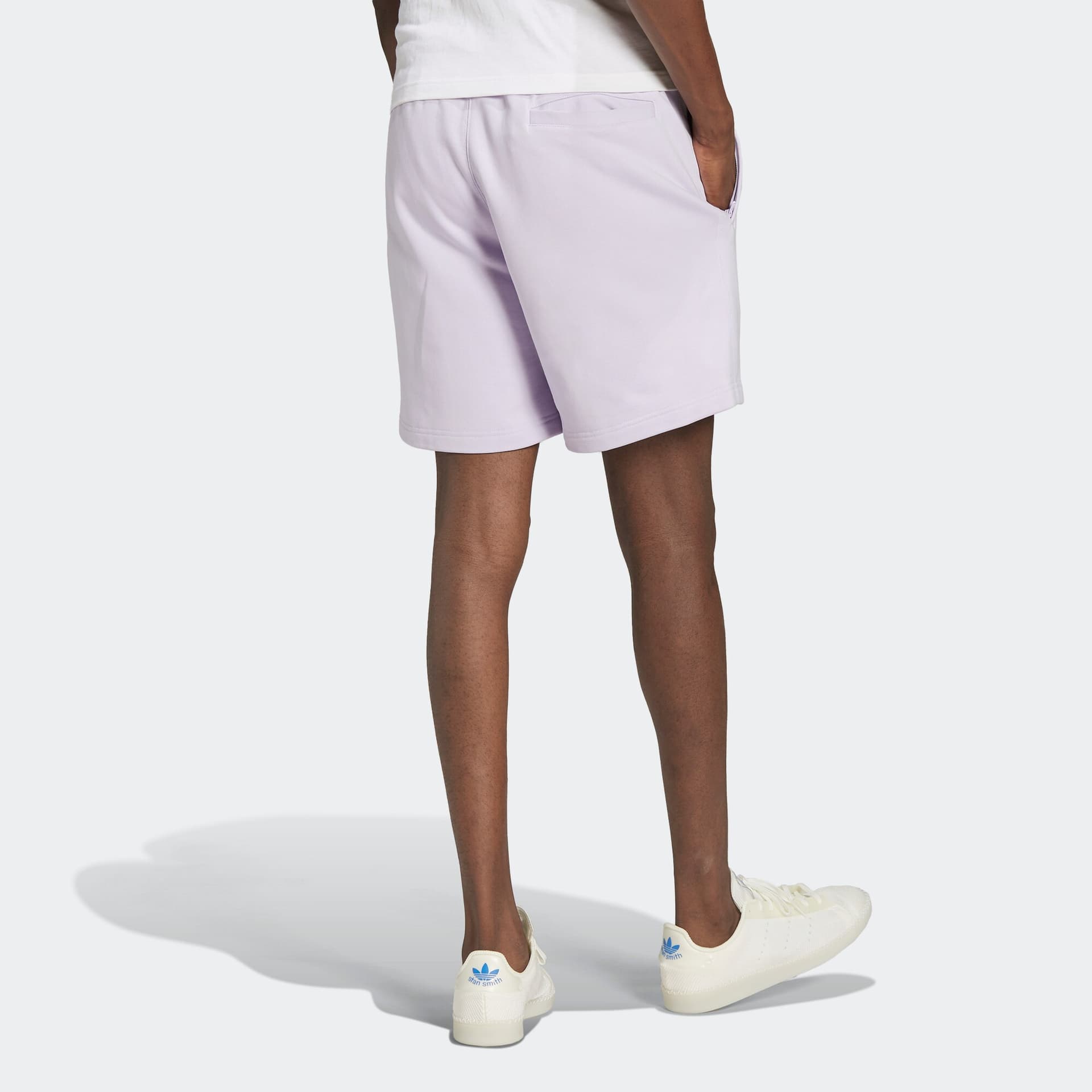 Тренировочные штаны adidas Originals C Short Ft Light Purple - изображение 5