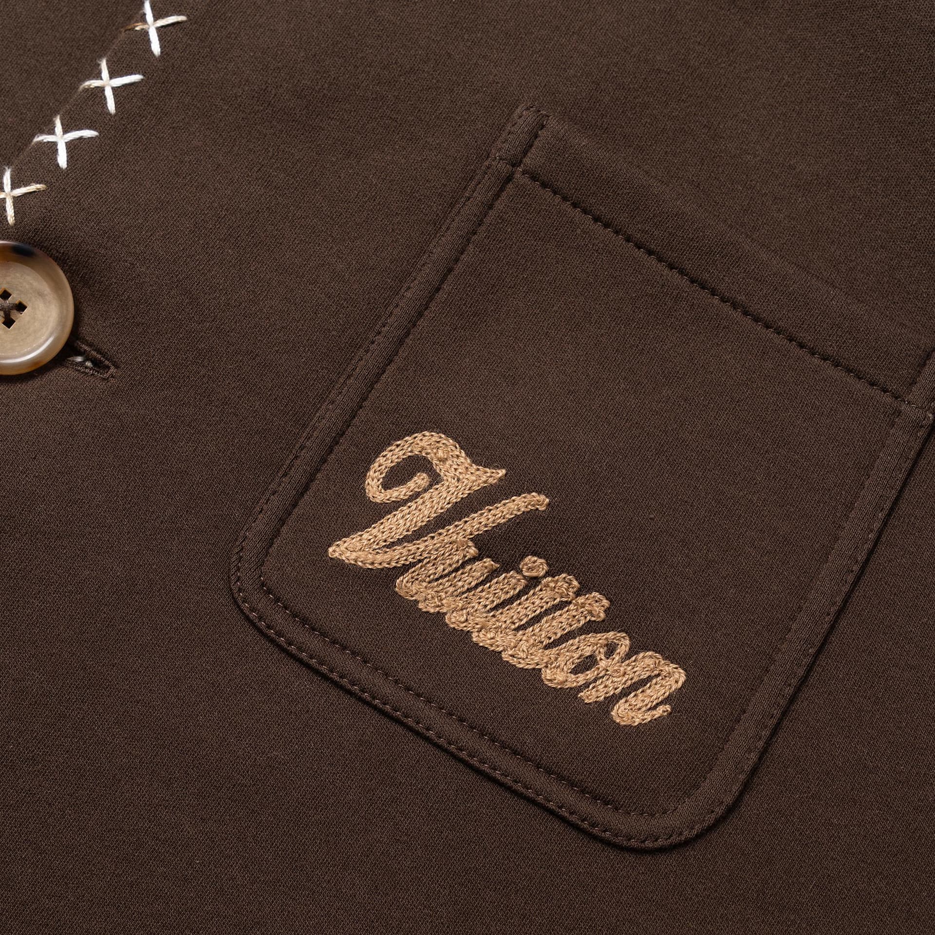 Куртка LOUIS VUITTON x Tyler SS24 Embroidered Jacket Chocolate - изображение 11