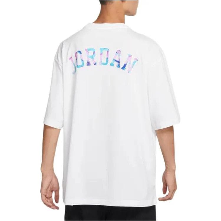 Футболка Jordan Logo Print T-Shirt White - изображение 5