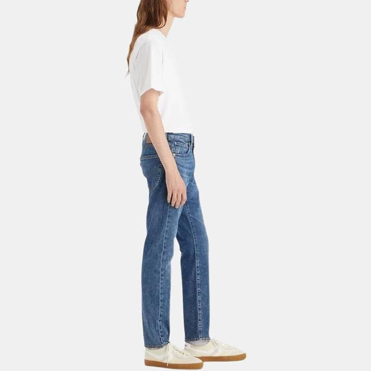 Штаны Levi's Logo Slim Straight Jeans — фото 3