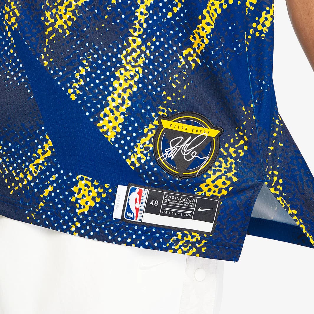 Баскетбольная майка Nike x NBA Golden State WarriorsDri-Fit Select Series Swingman 202526 - изображение 4
