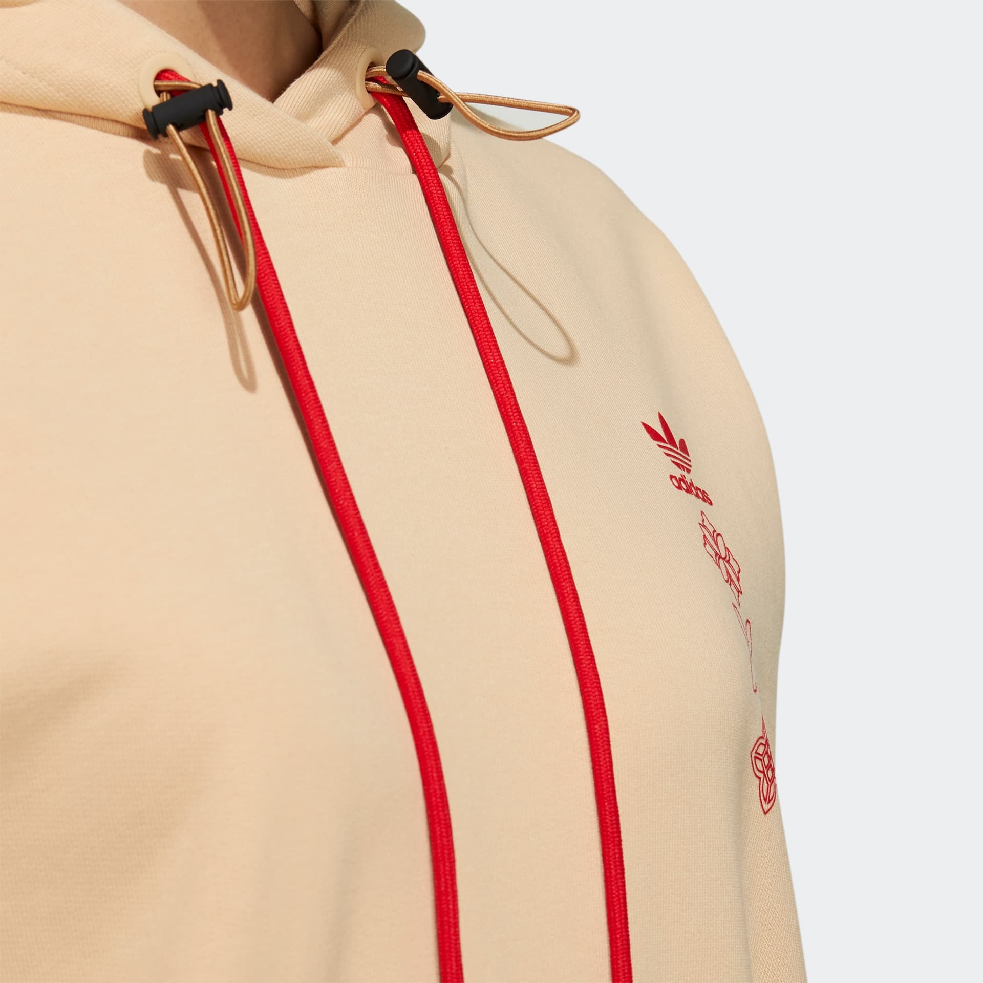 Худи adidas Originals CNY Hoody Amber - изображение 5