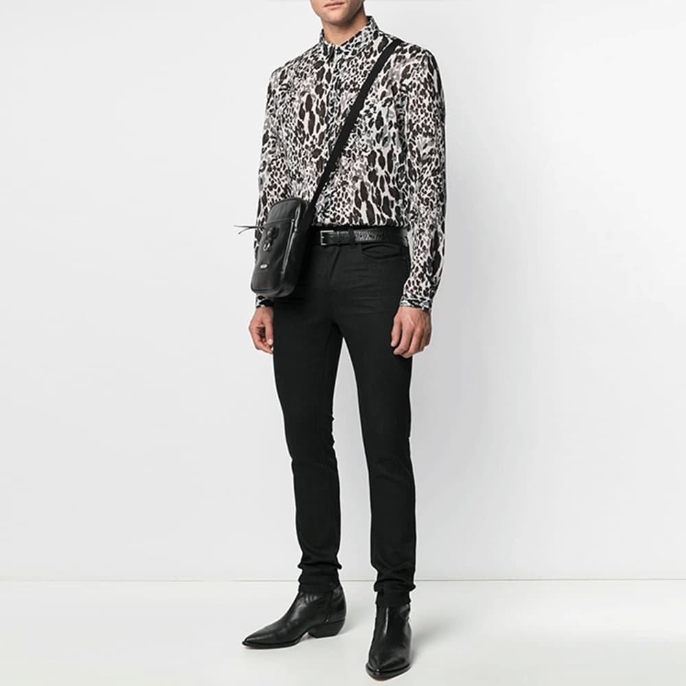 Штаны Saint Laurent SS22 Black Jeans - изображение 4