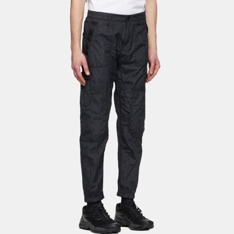 Штаны Stone Island Nylon Cargo Pants Black - изображение 4