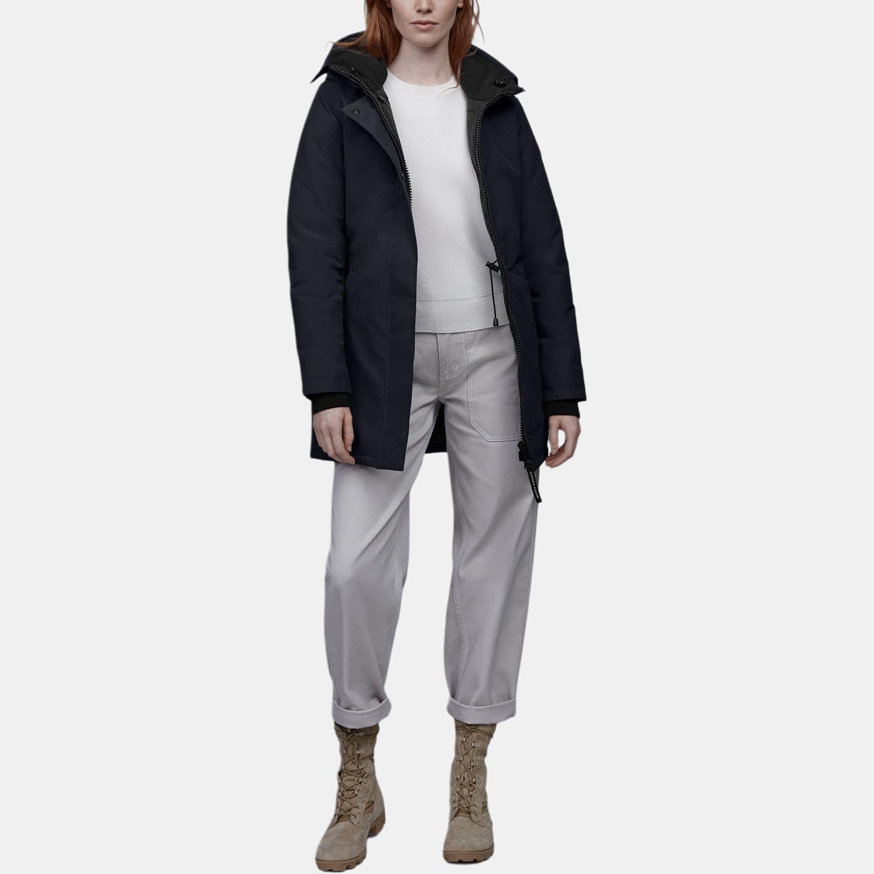 Пуховик Canada Goose Victoria Navy - изображение 4