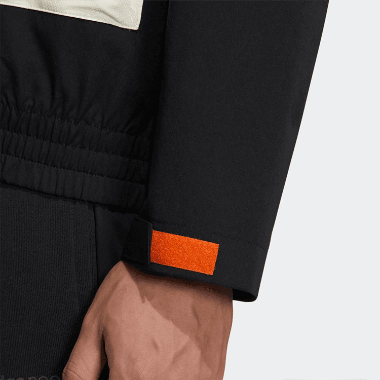 Куртка adidas neo Colorblock Track Jacket Black - изображение 5