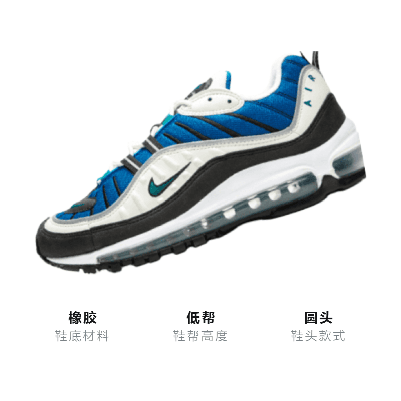 Кроссовки Nike Air Max 98 GS - изображение 3