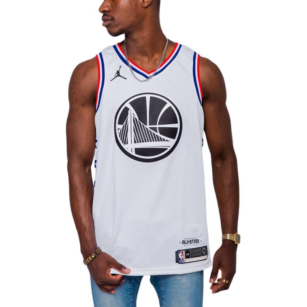 Баскетбольная майка Jordan NBA All-Star Curry Jersey White - изображение 3