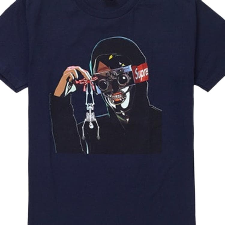 Футболка Supreme SS19 Creeper Tee Navy - изображение 3