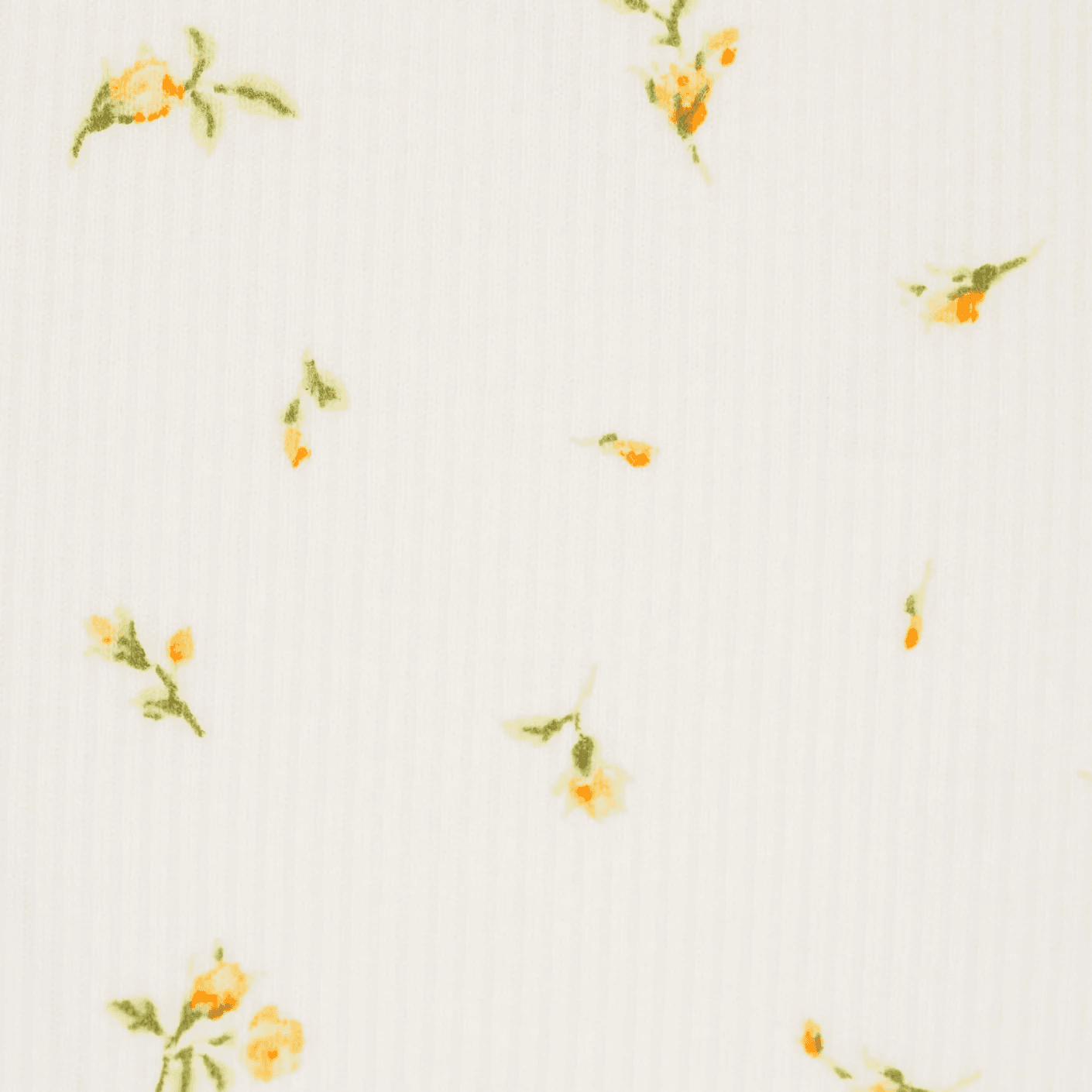 Майка SKIMS Cotton Rib Tank Marigold Rosebud Print - изображение 5
