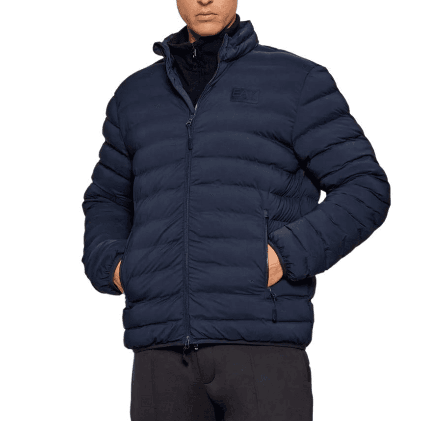 Зимняя куртка пуховик EMPORIO ARMANI EA7 FW25 Logo - изображение 4