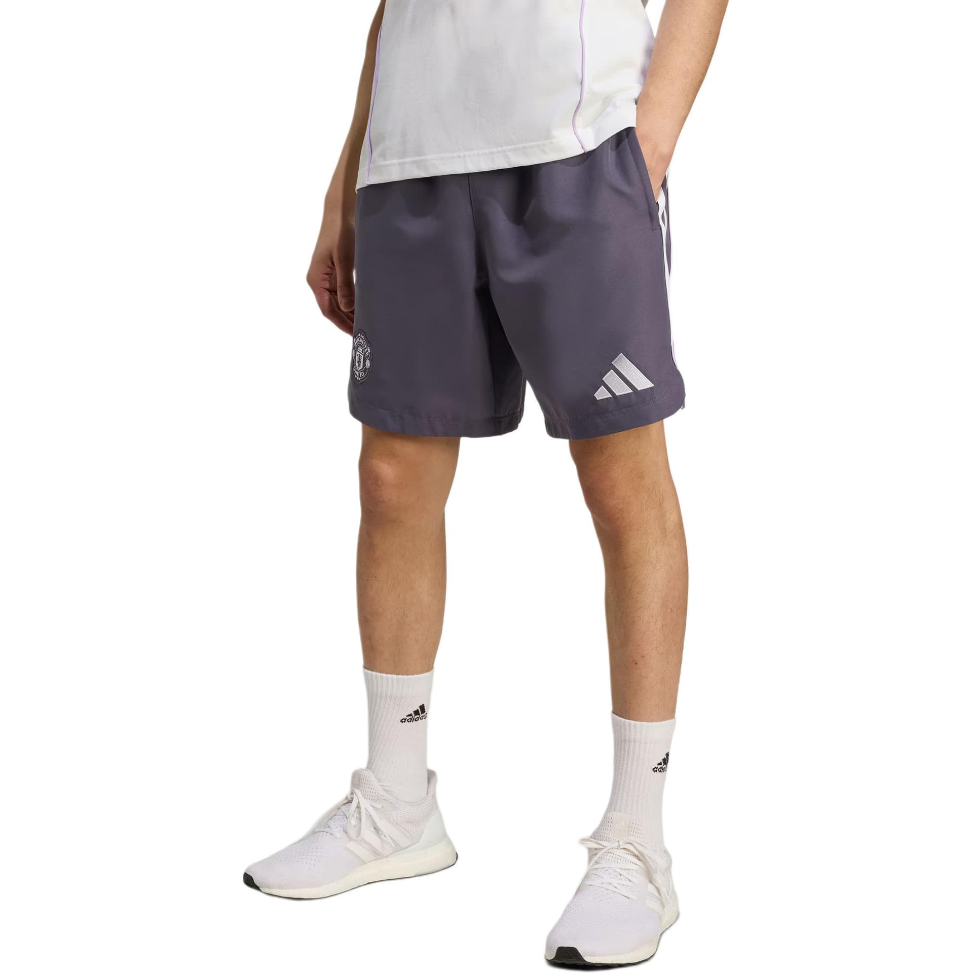 Тренировочные штаны adidas Manchester United SS25 - изображение 2