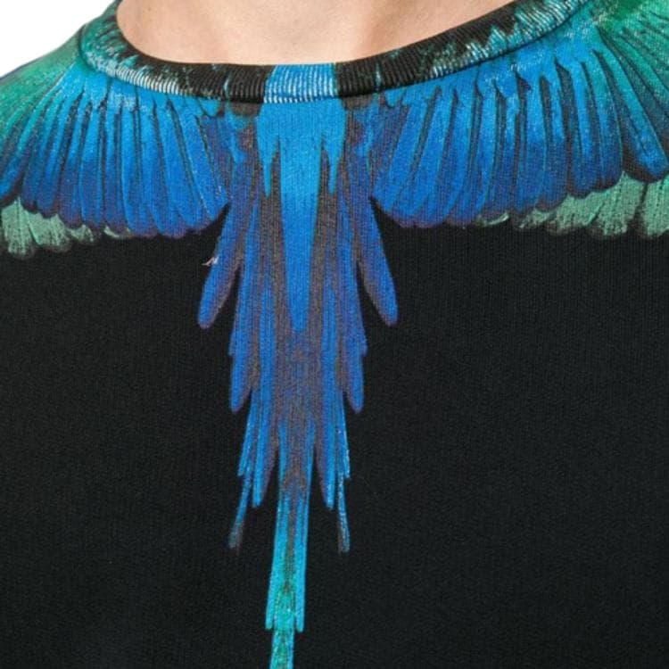 Худи Marcelo Burlon Blue Wings Crew Sweat - изображение 5