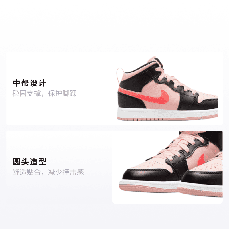 Кроссовки для баскетбола Jordan Air Jordan 1 Mid - изображение 2
