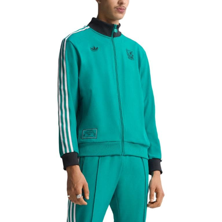 Куртка Adidas Originals x Liverpool FC Дорожка Terrace Icons Топ Куртка Мужская - изображение 2
