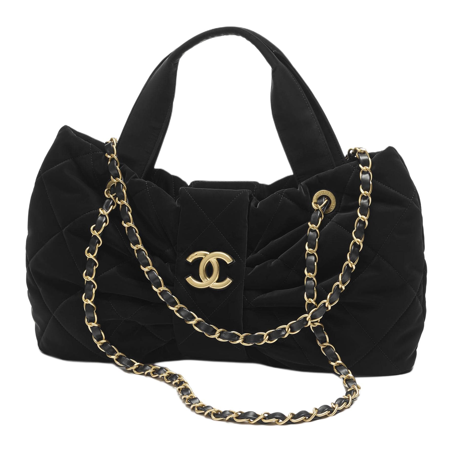 Сумка Chanel 25K Velvet Bow Nylon Tote - изображение 2