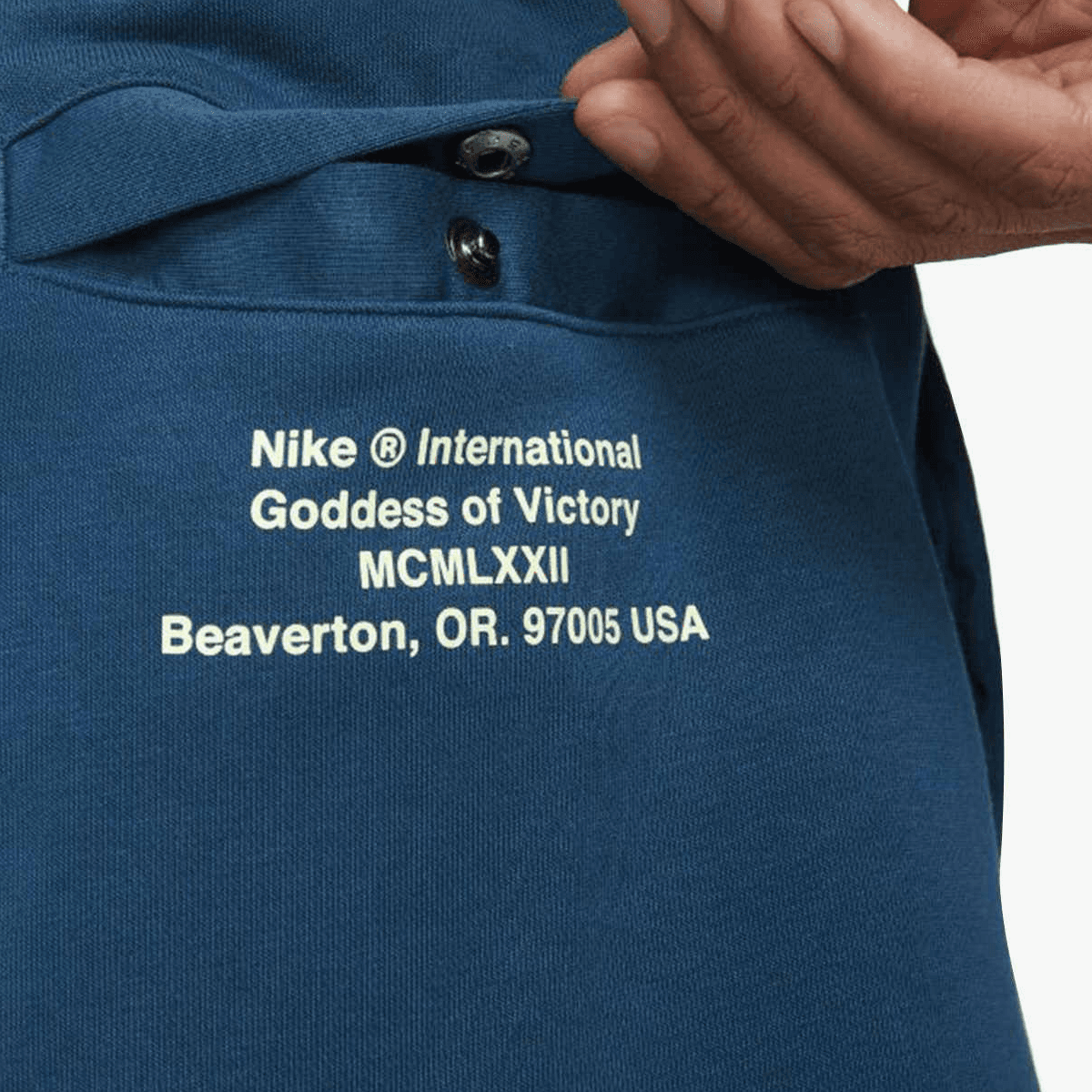 Шорты Nike Swoosh French Terry Short Peacock Green - изображение 3