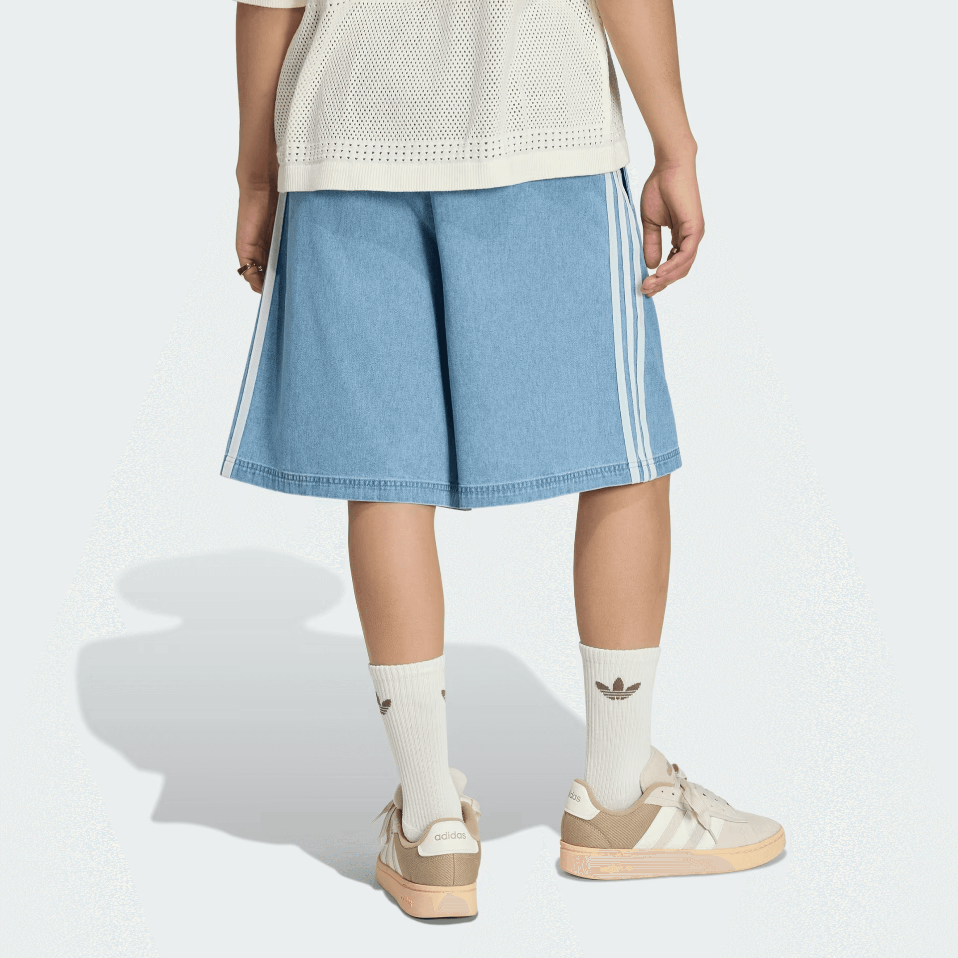 Джинсовые шорты adidas originals - изображение 3