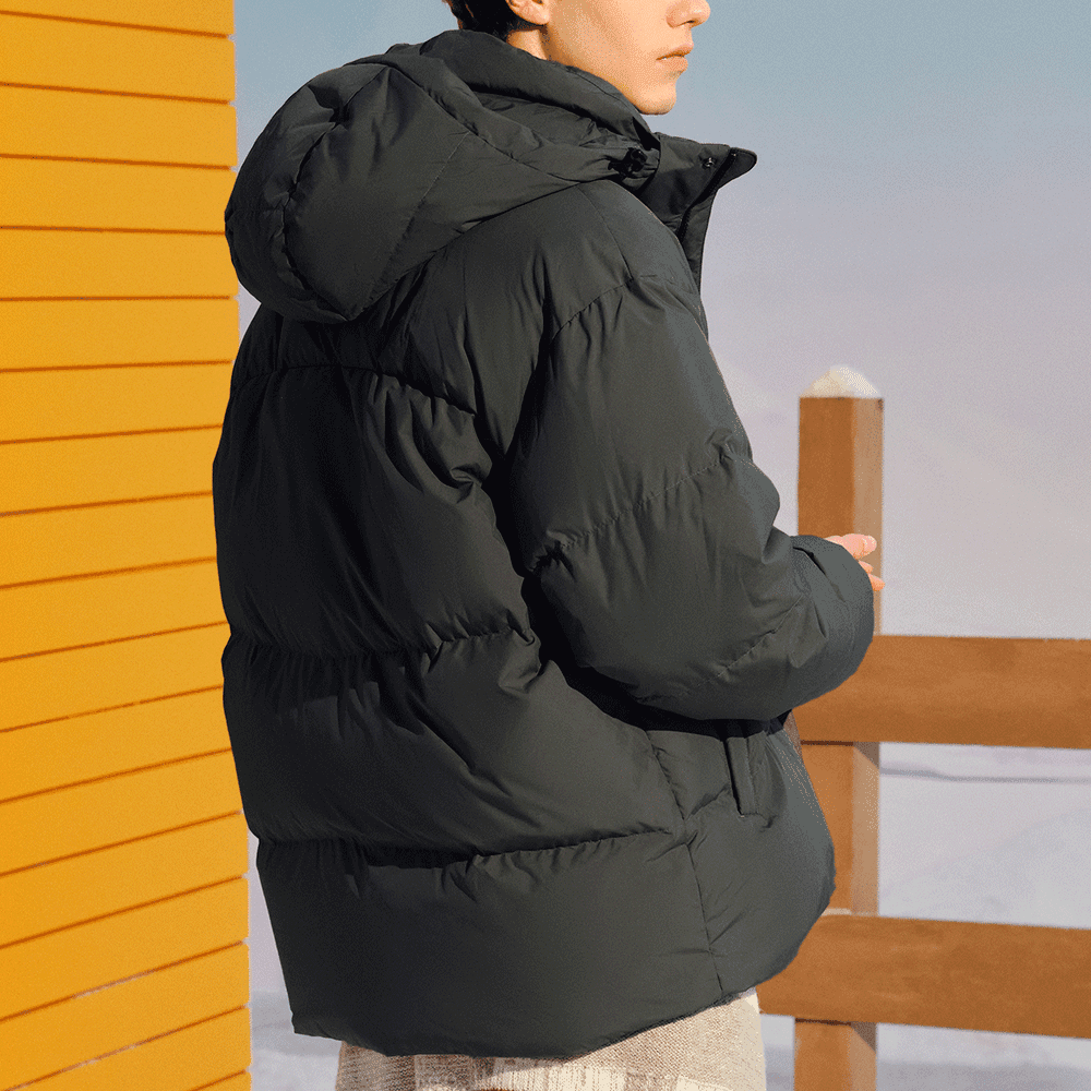 Зимняя куртка FILA Fusion FOB Down Jacket Gray — фото 7