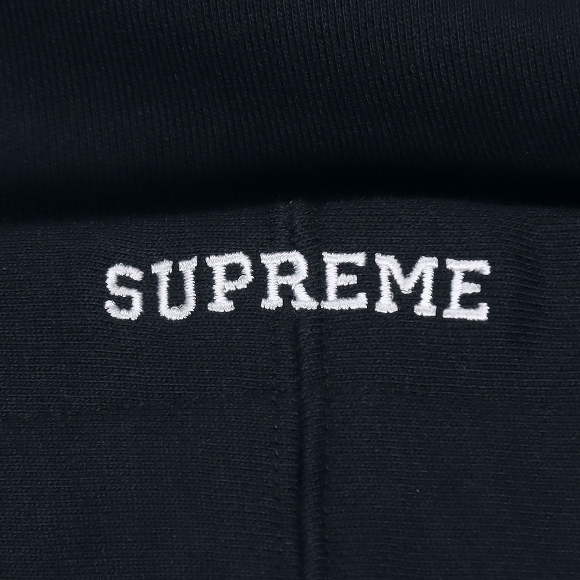 Худи Supreme x Nike Hoodie Black - изображение 3