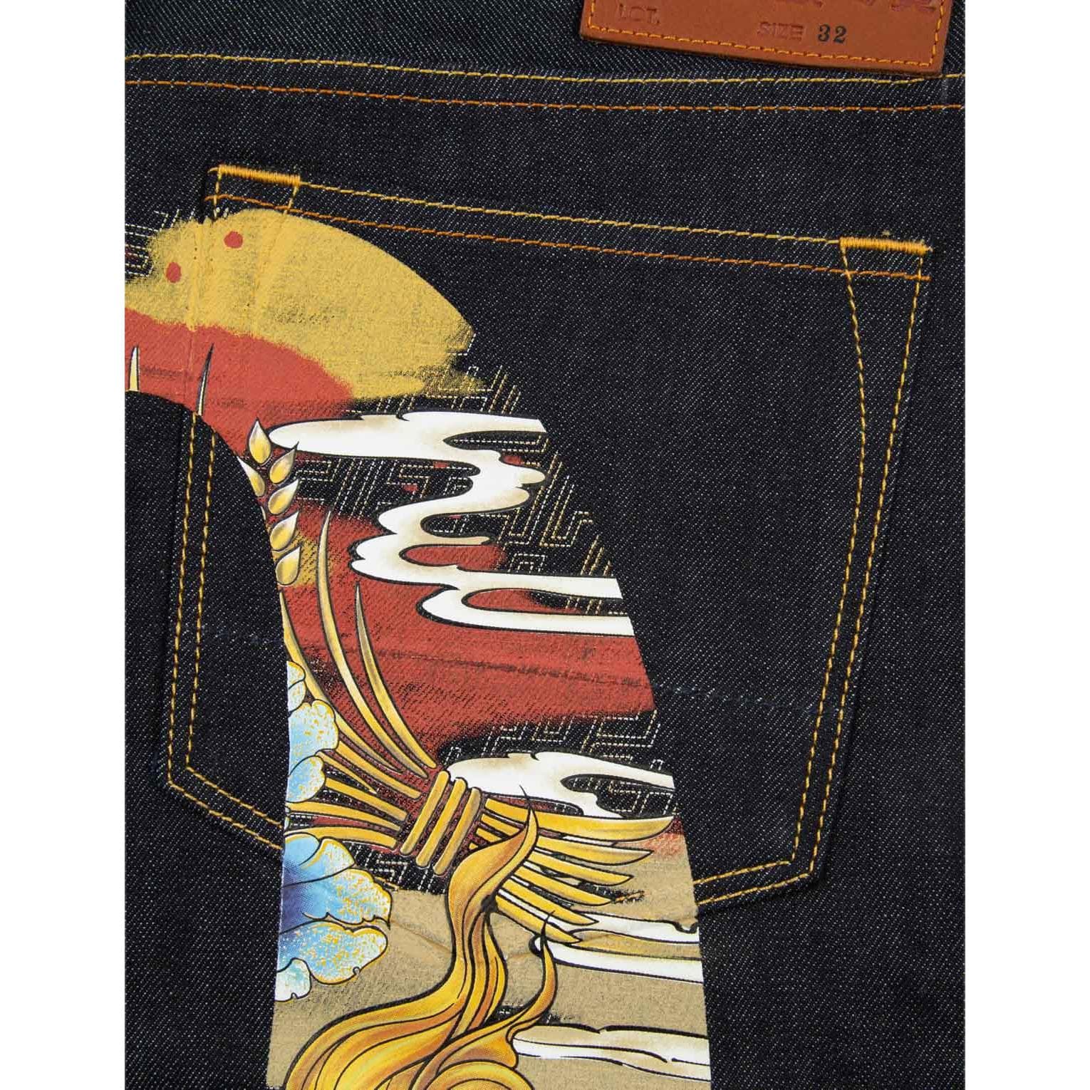 Джинсовые шорты EVISU SS22 m - изображение 8
