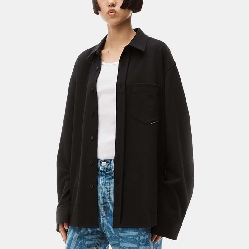 Куртка Alexander Wang FW22 Black Jacket - изображение 4