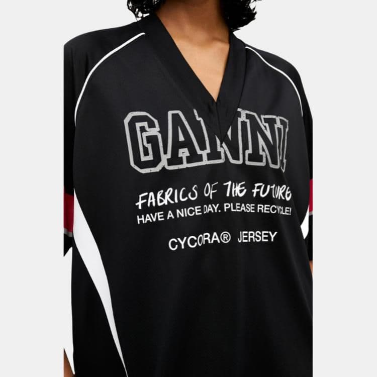 Футболка GANNI SS25T - изображение 2