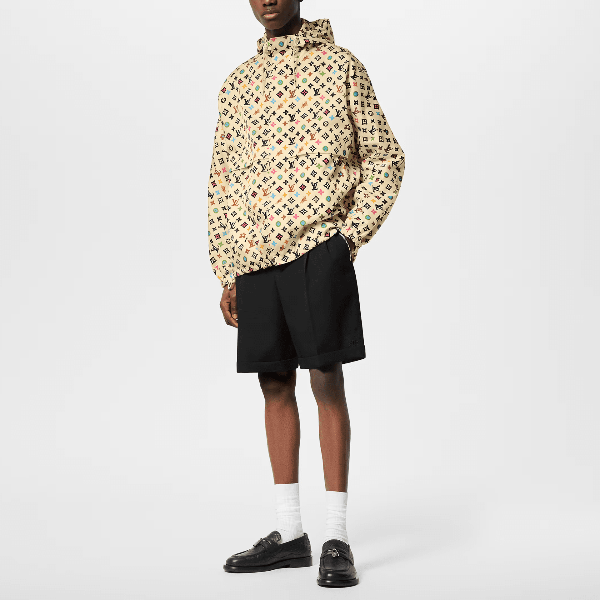 Куртка LOUIS VUITTON x Tyler SS24 Logo Windbreaker Jacket Yellow - изображение 5