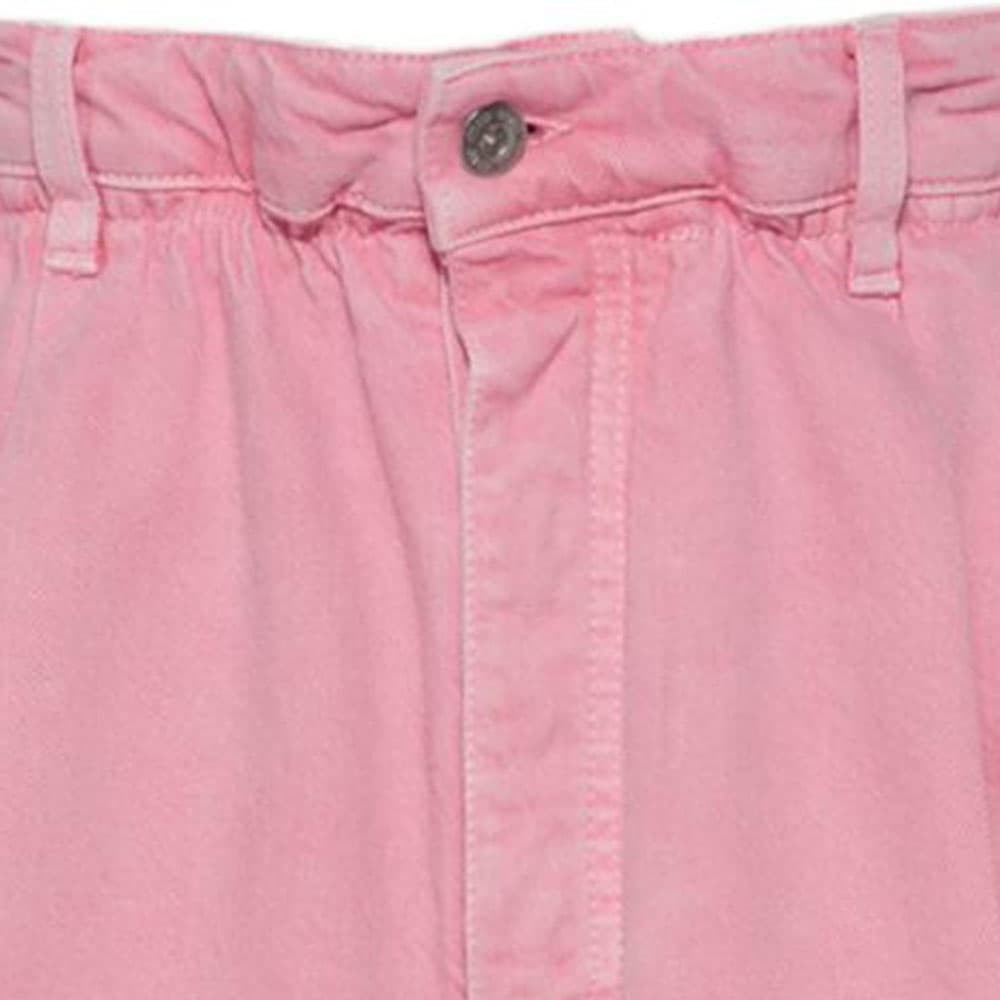 Шорты Miu Miu SS22 Logo Print Shorts Pink - изображение 6