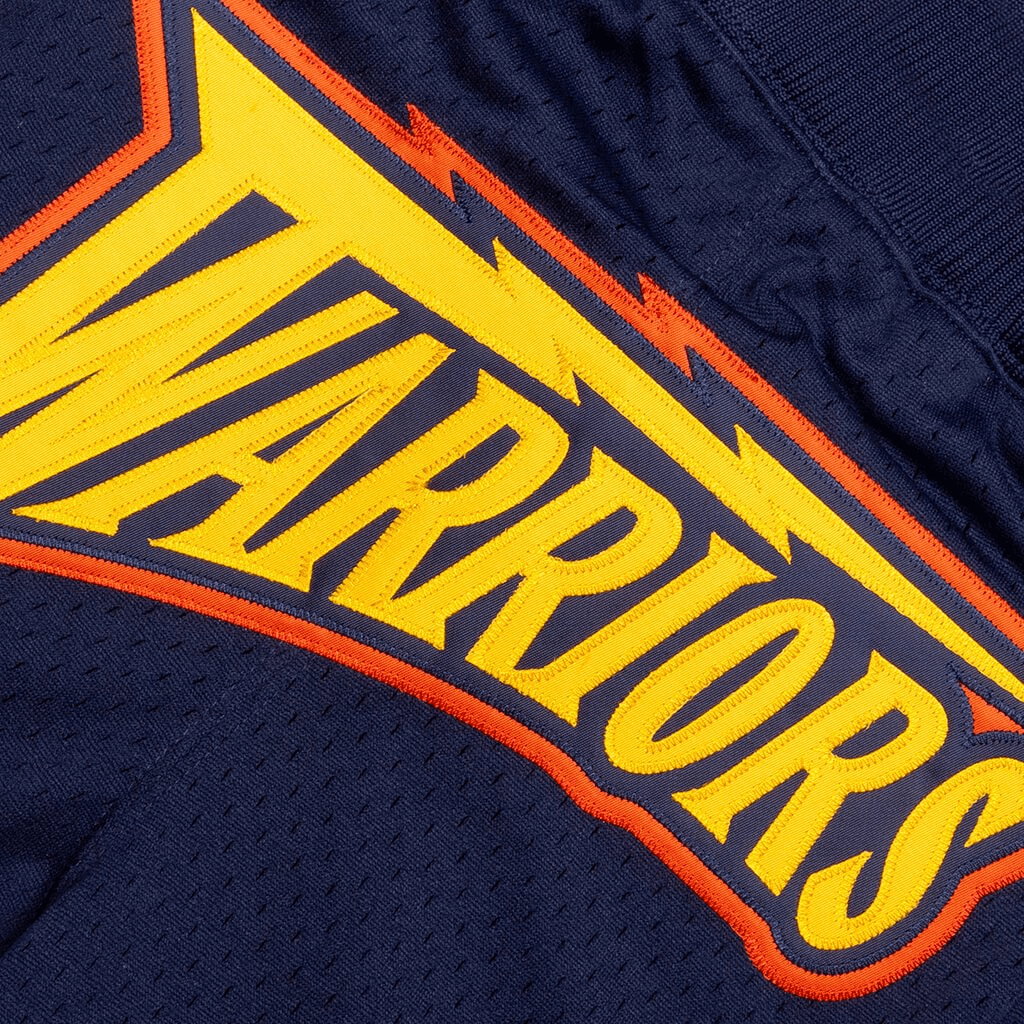 Баскетбольные шорты Mitchell & Ness JUST DON NBA Warriors Blue - изображение 4