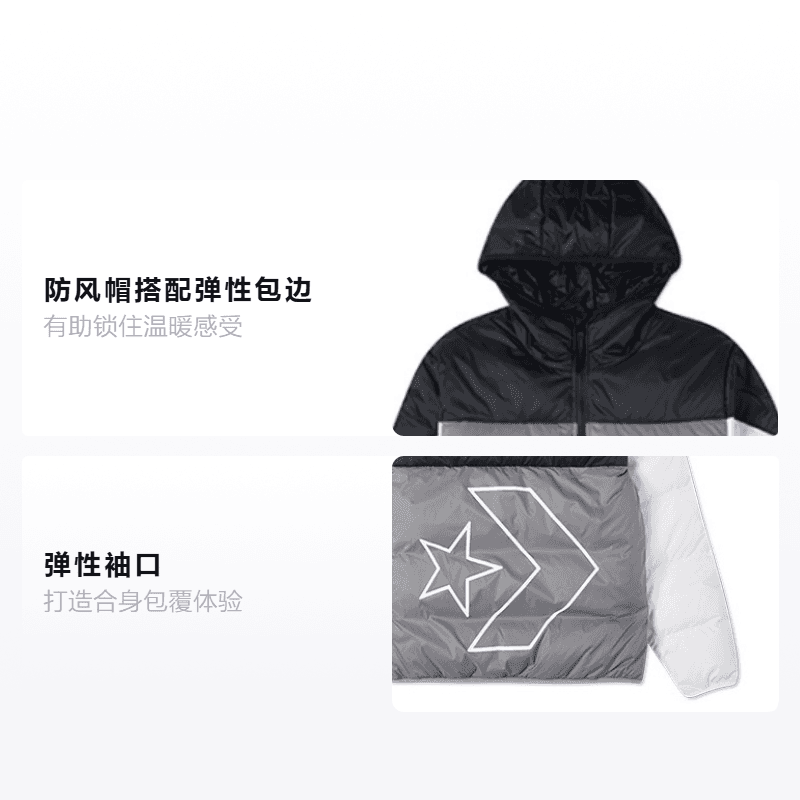 Зимняя куртка Converse Logo - изображение 2