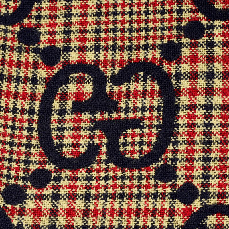Шарф Gucci GG Scarf Blue/Red - изображение 3