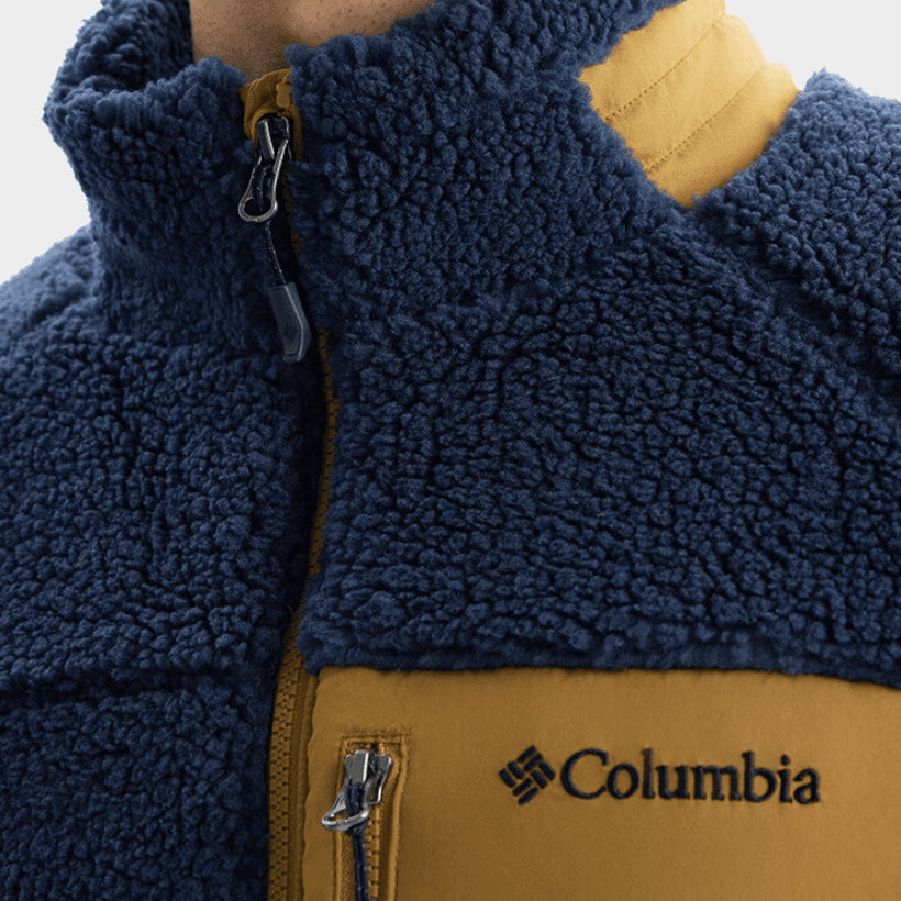Куртка Columbia Вельветовое пальто унисекс темно-синего цвета - изображение 5