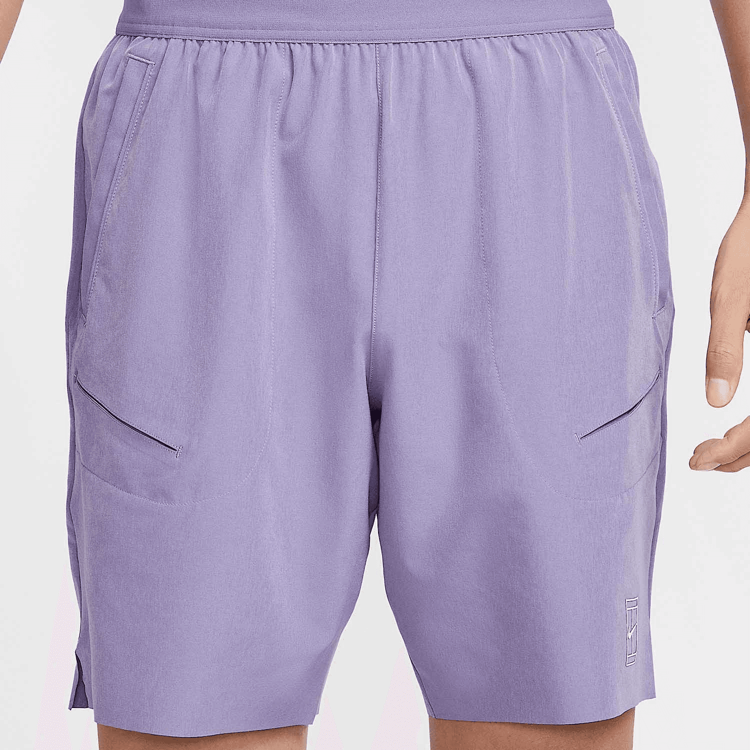 Тренировочные штаны Nike Court Advantage Dri-Fit Dark Purple/White - изображение 5