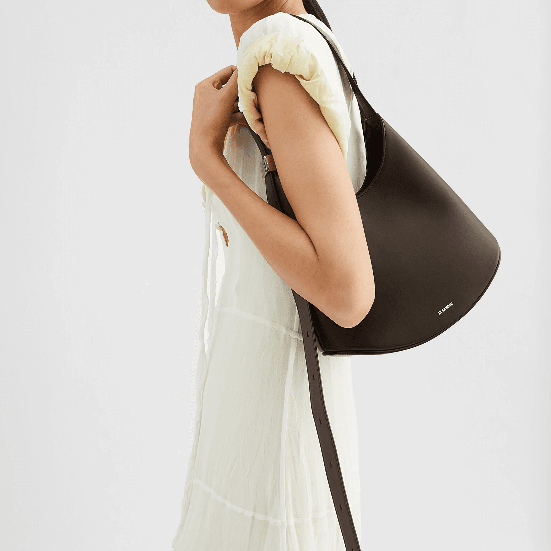 Сумка через плечо JIL SANDER Eldorado Logo - изображение 5
