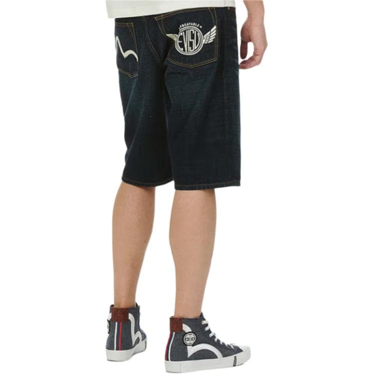 Джинсовые шорты EVISU SS22 - изображение 4