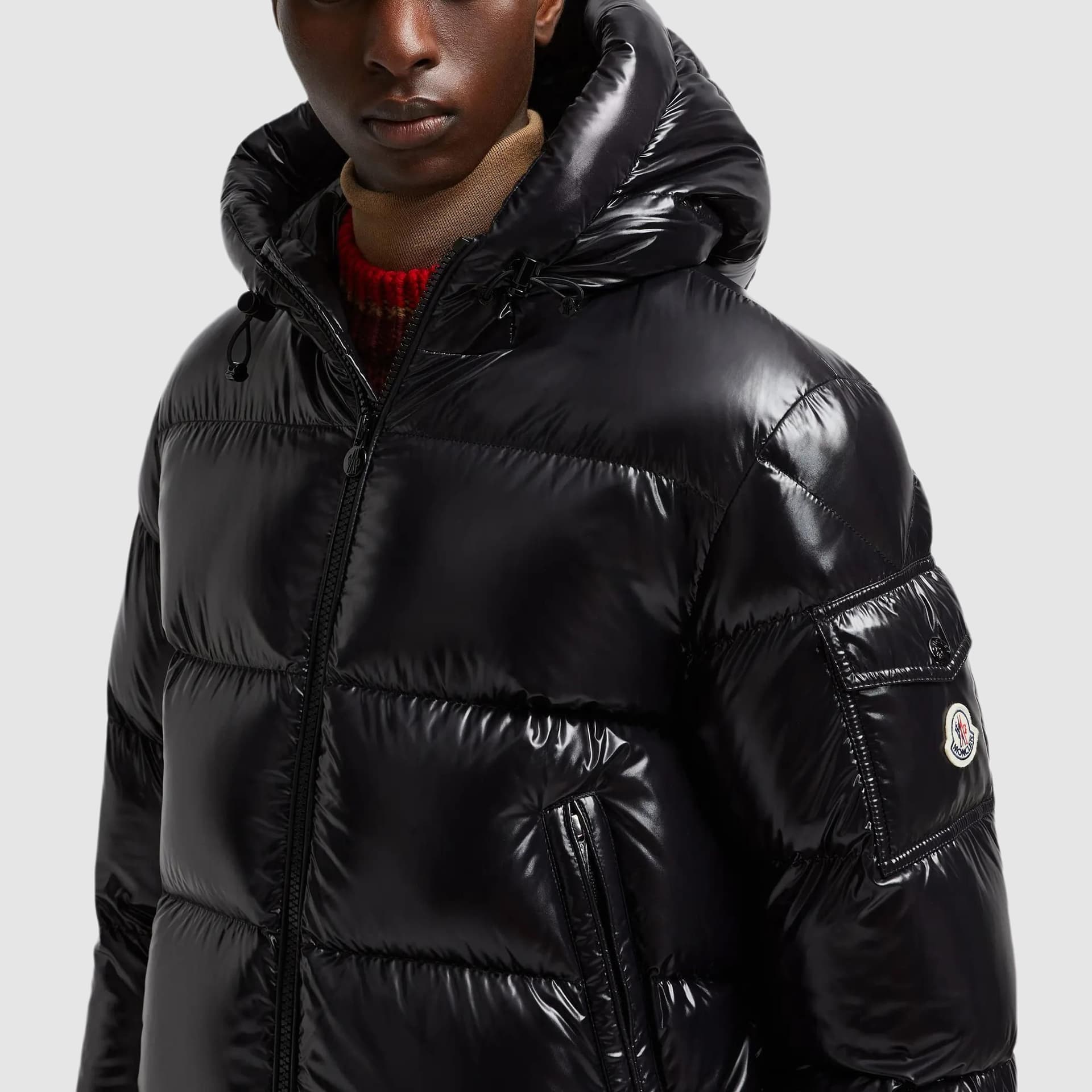 Зимняя куртка Moncler Ecrins Black - изображение 6