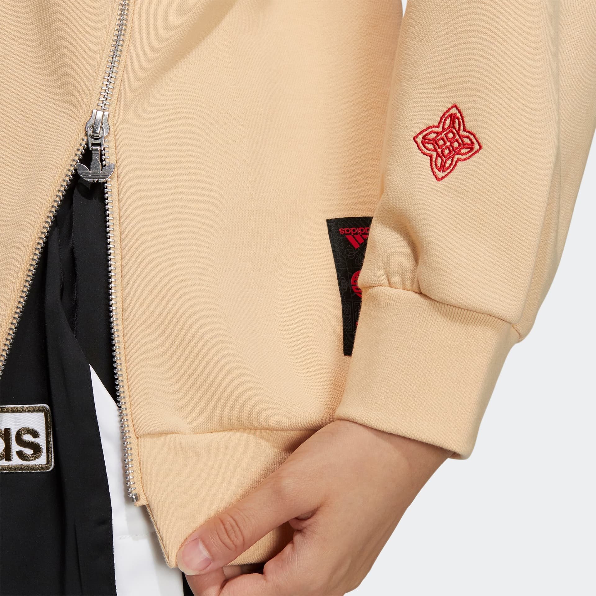Худи adidas Originals CNY Hoody Amber - изображение 6