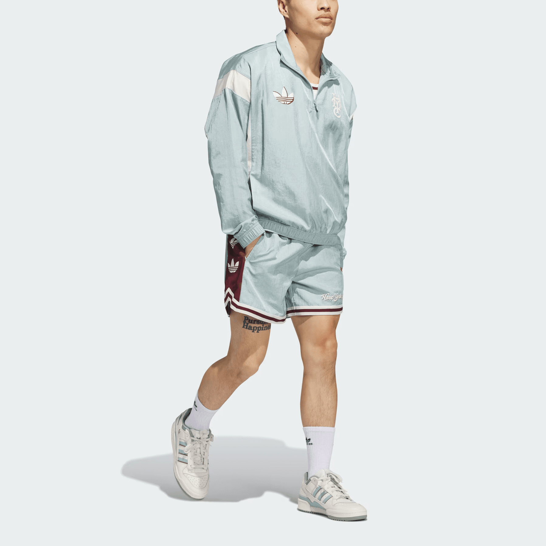 Тренировочные штаны adidas originals HOOP YORK CITY logo - изображение 4