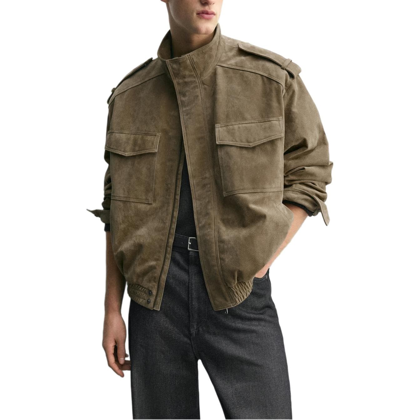 Кожаная куртки ZARA - изображение 3