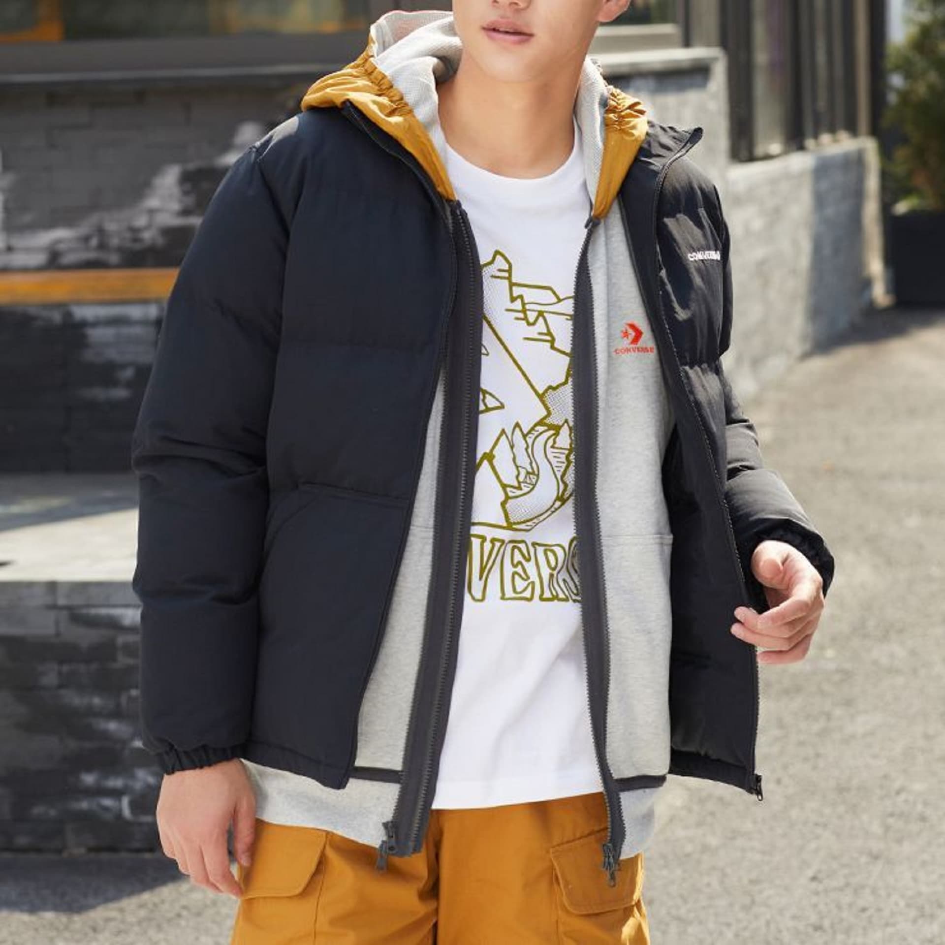 Зимняя куртка пуховик Converse - изображение 5